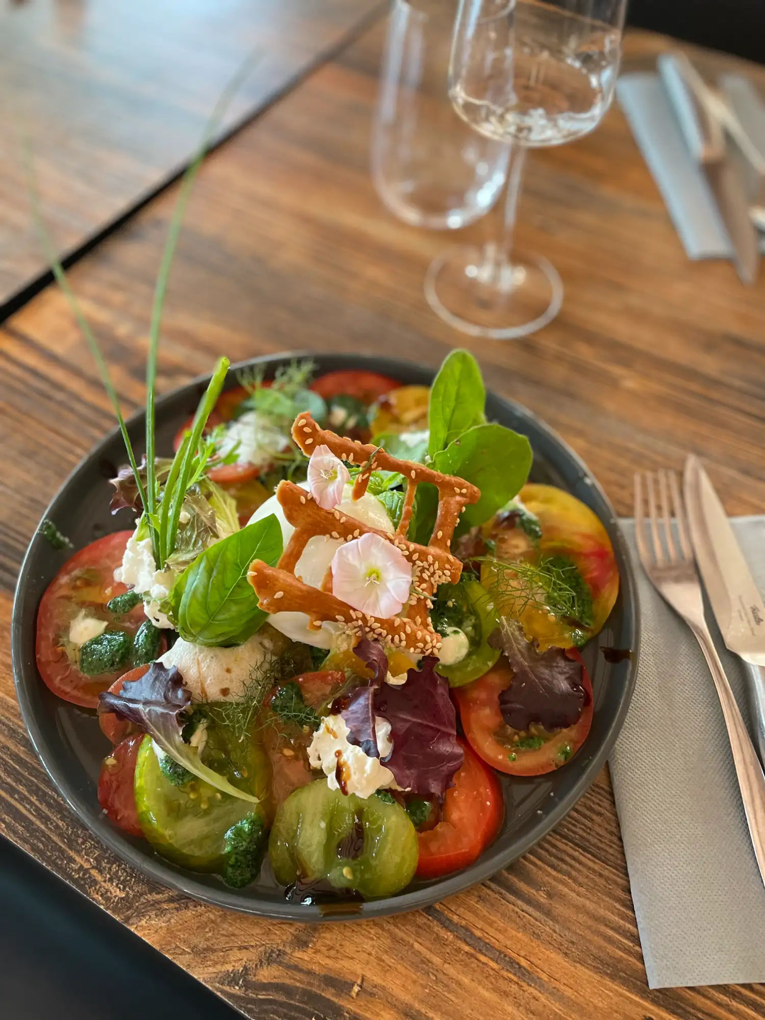 assiette l'antre deux, plat bistronomie